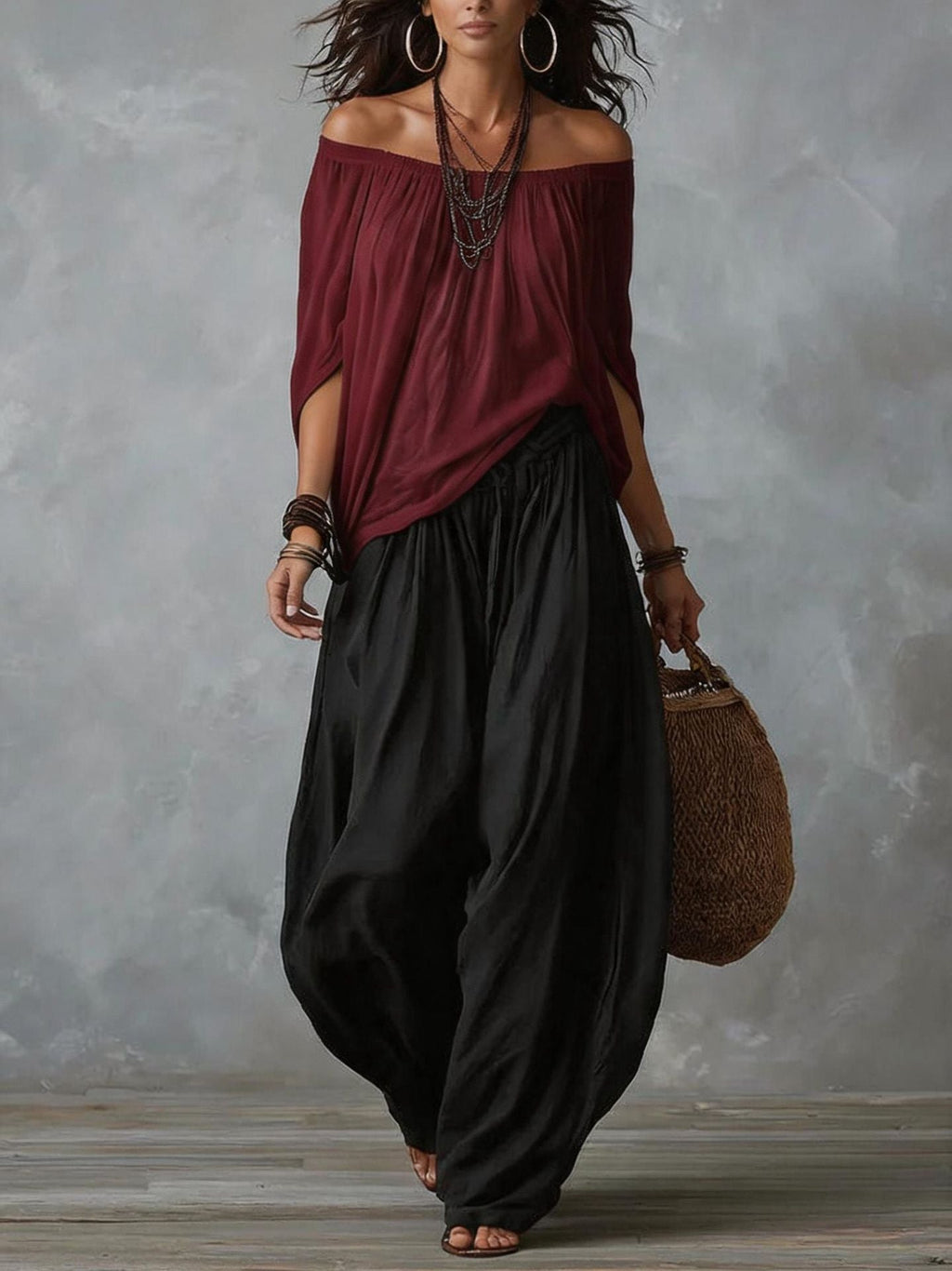 Camila | Two-Piece Off-Shoulder Set