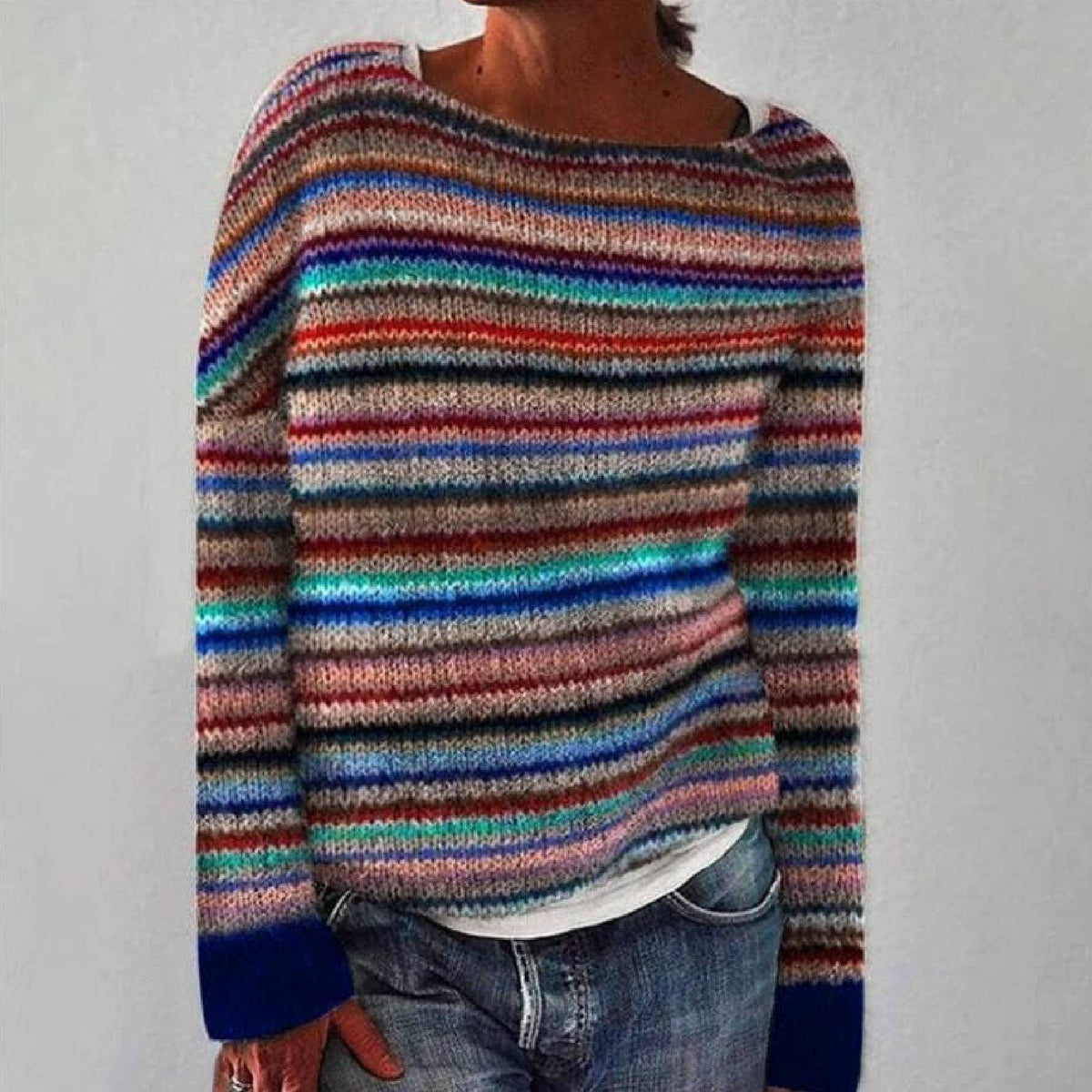 Lucilla | Retro Wrap Sweater