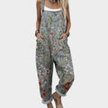 Printed Comfortable Dungarees