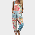 Printed Comfortable Dungarees