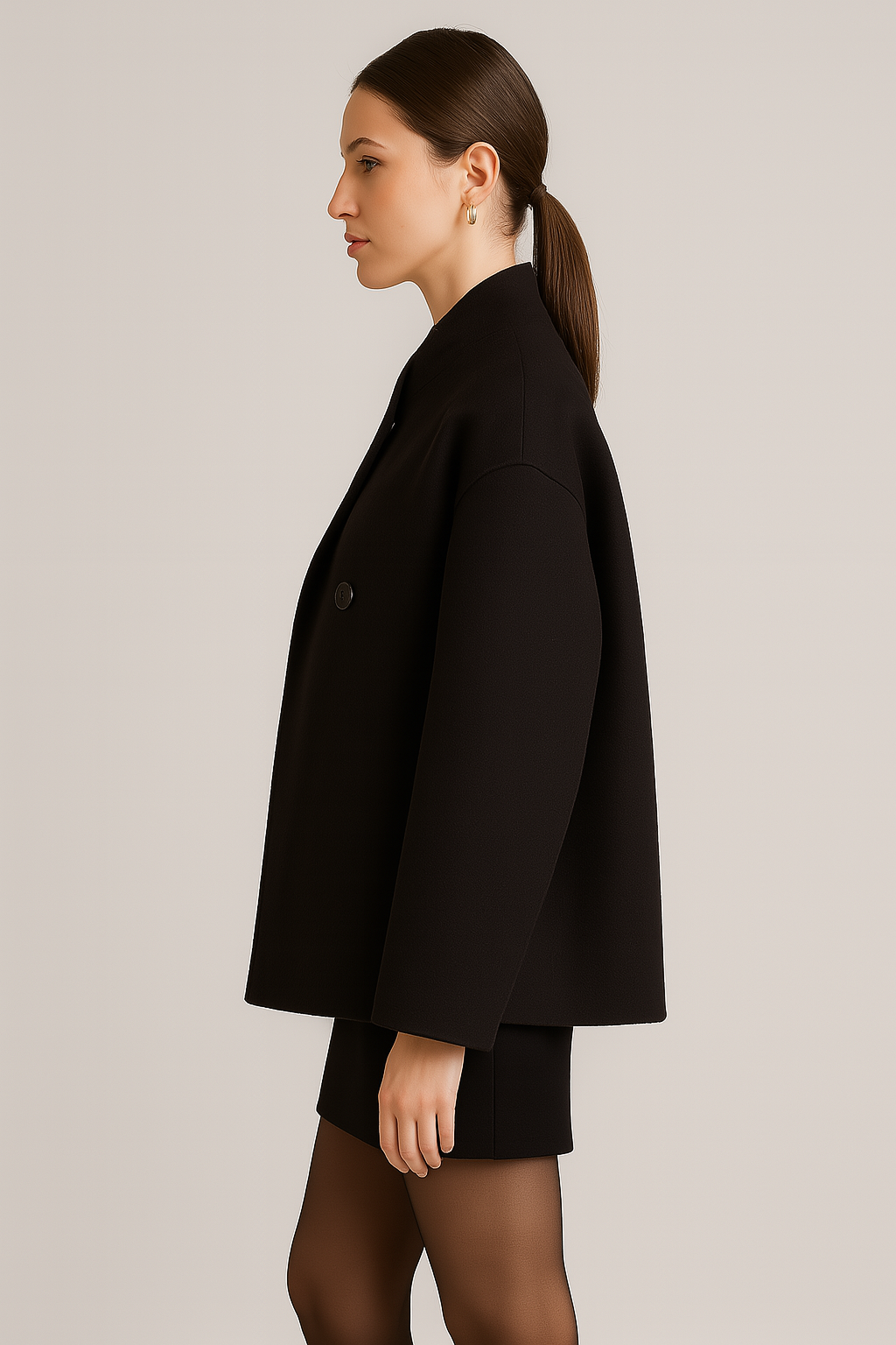 Imelda | Oversized Double Coat-Breasted