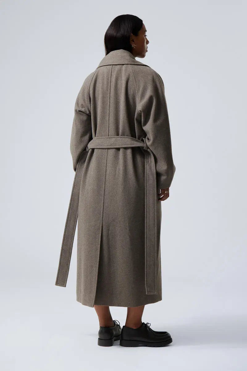 Giustina | Long Oversized Wool Coat