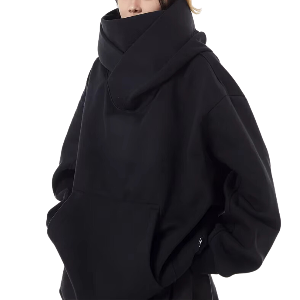 Sabina | Oversized Sweatshirt with Turtleneck for Women