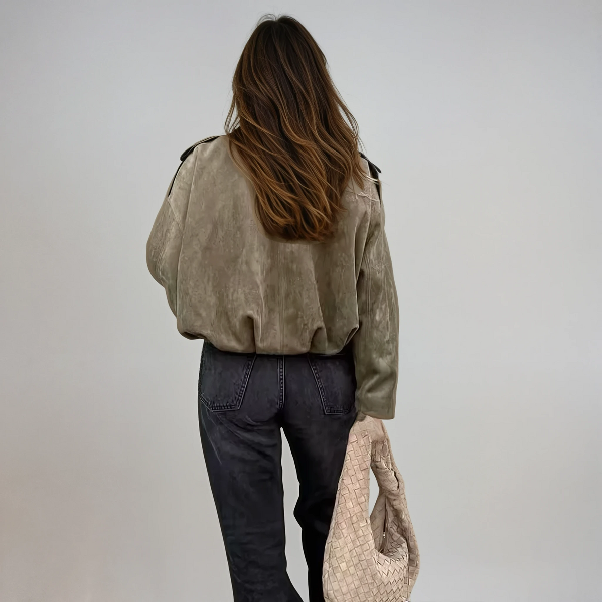 Ulrica | Oversized Vintage Bomber Jacket
