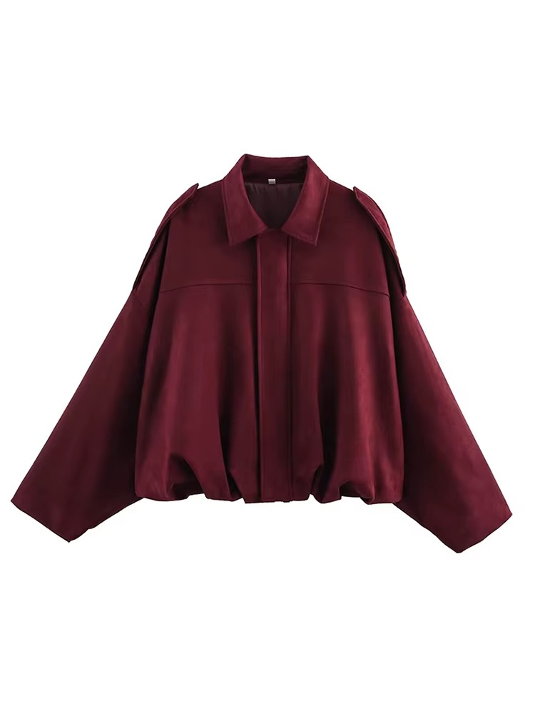 Ulrica | Oversized Vintage Bomber Jacket