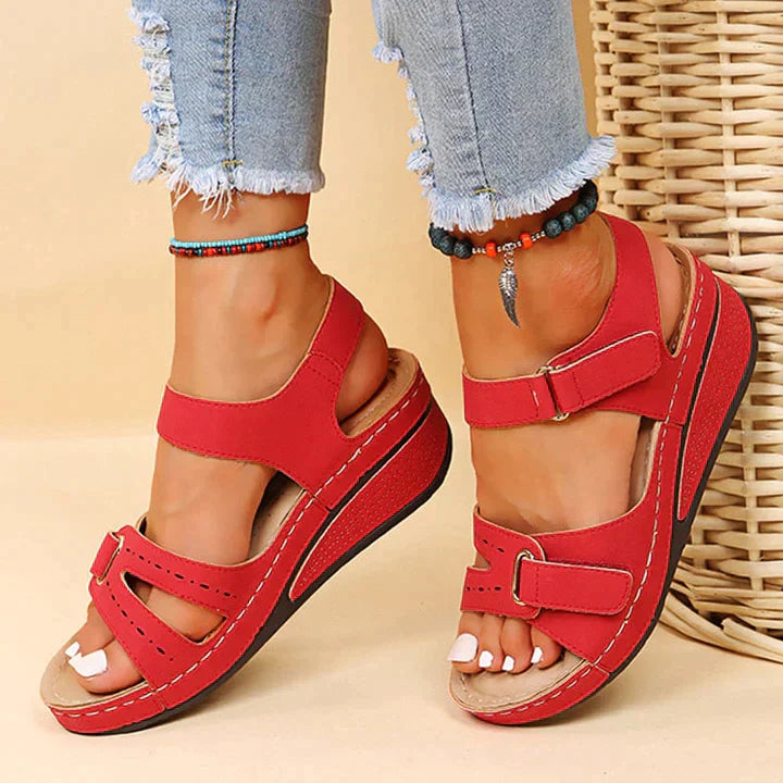 Sandy Orthopaedic Comodi Sandals with Zeppa