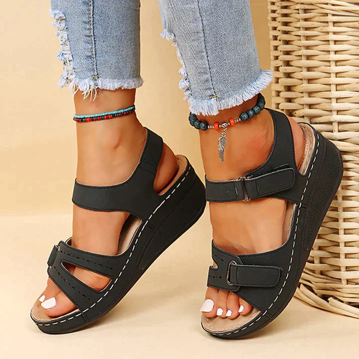 Sandy Orthopaedic Comodi Sandals with Zeppa
