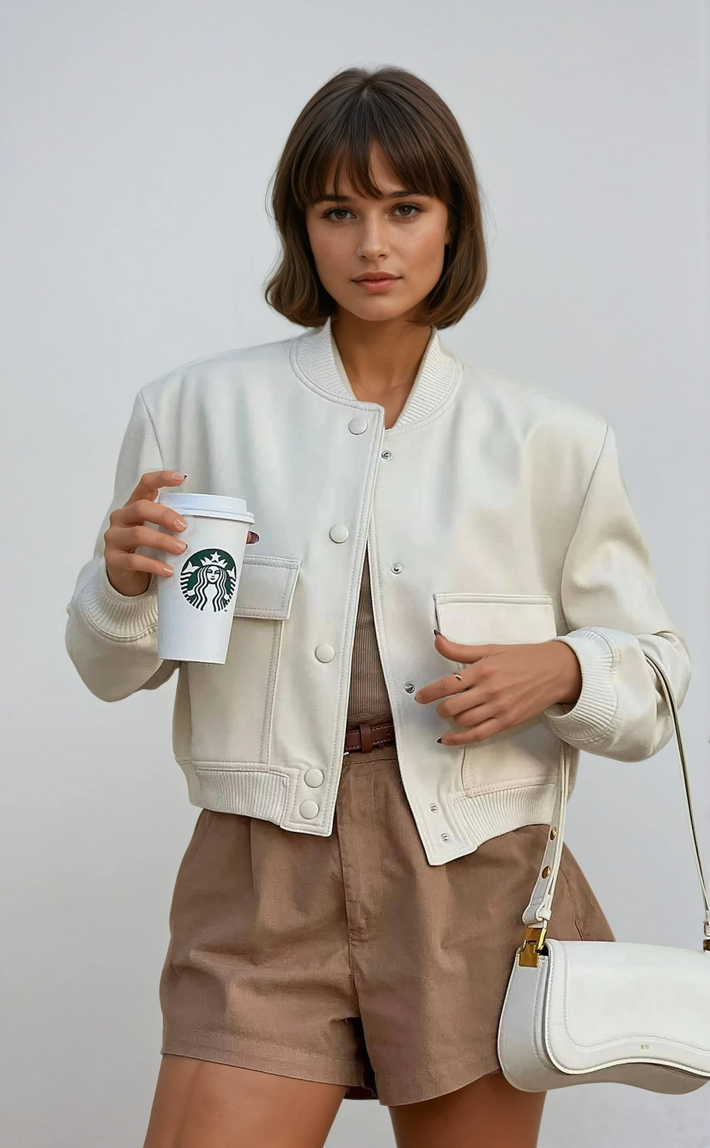 Teodosia | Short Bomber Jacket