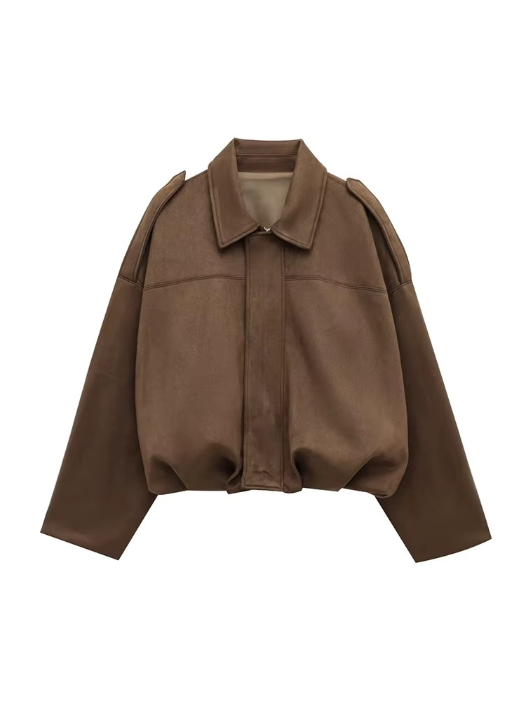Ulrica | Oversized Vintage Bomber Jacket