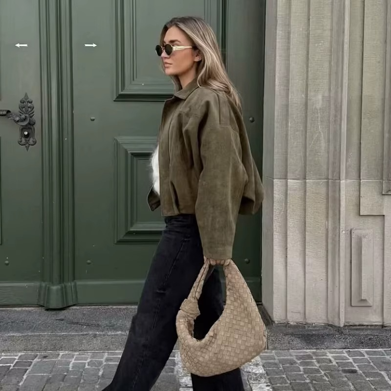 Ulrica | Oversized Vintage Bomber Jacket
