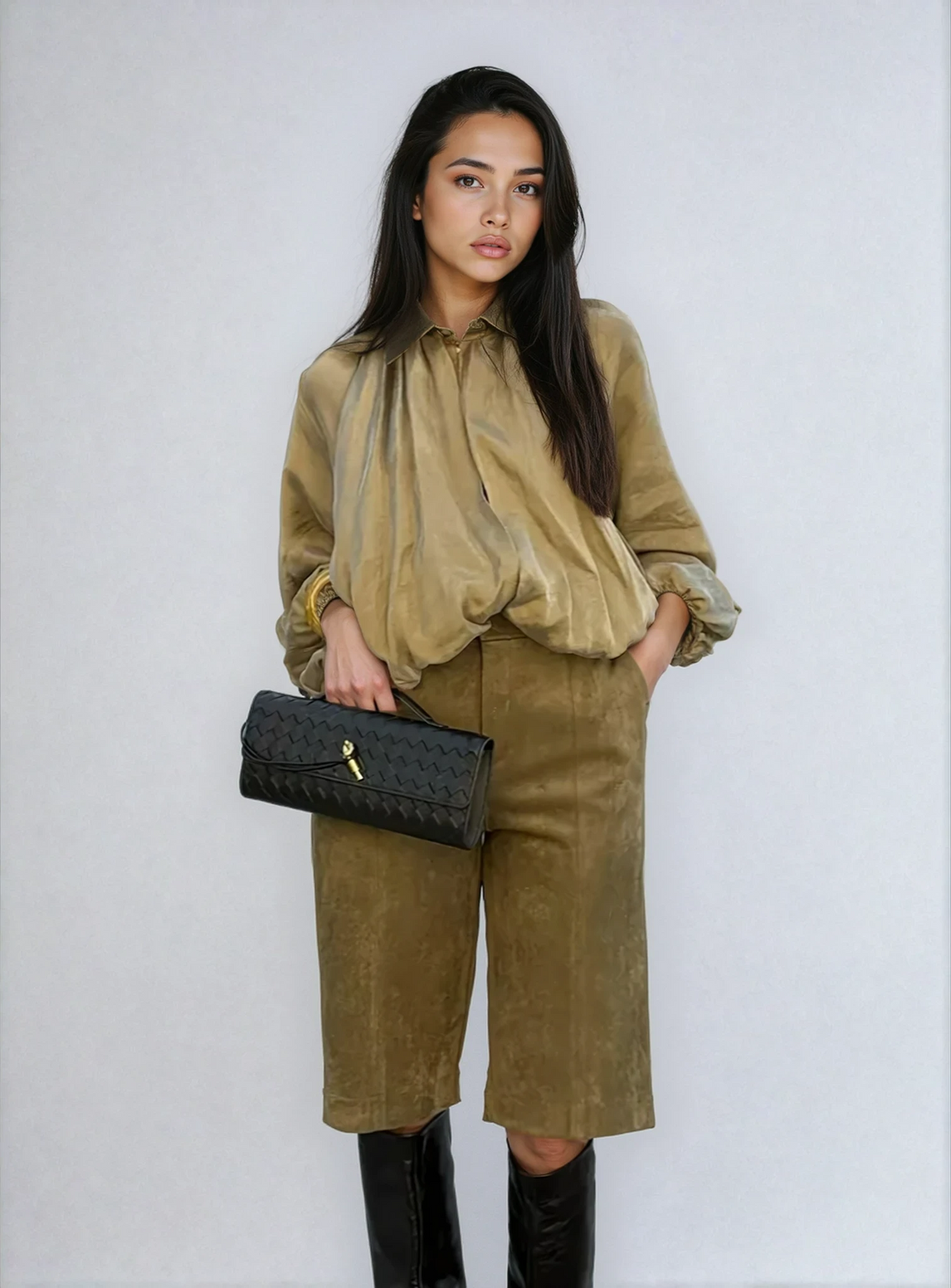 Natalia | Loose vintage bomber jacket