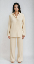 Simona | Two-Piece Two Pieces Oversized Pleated Set