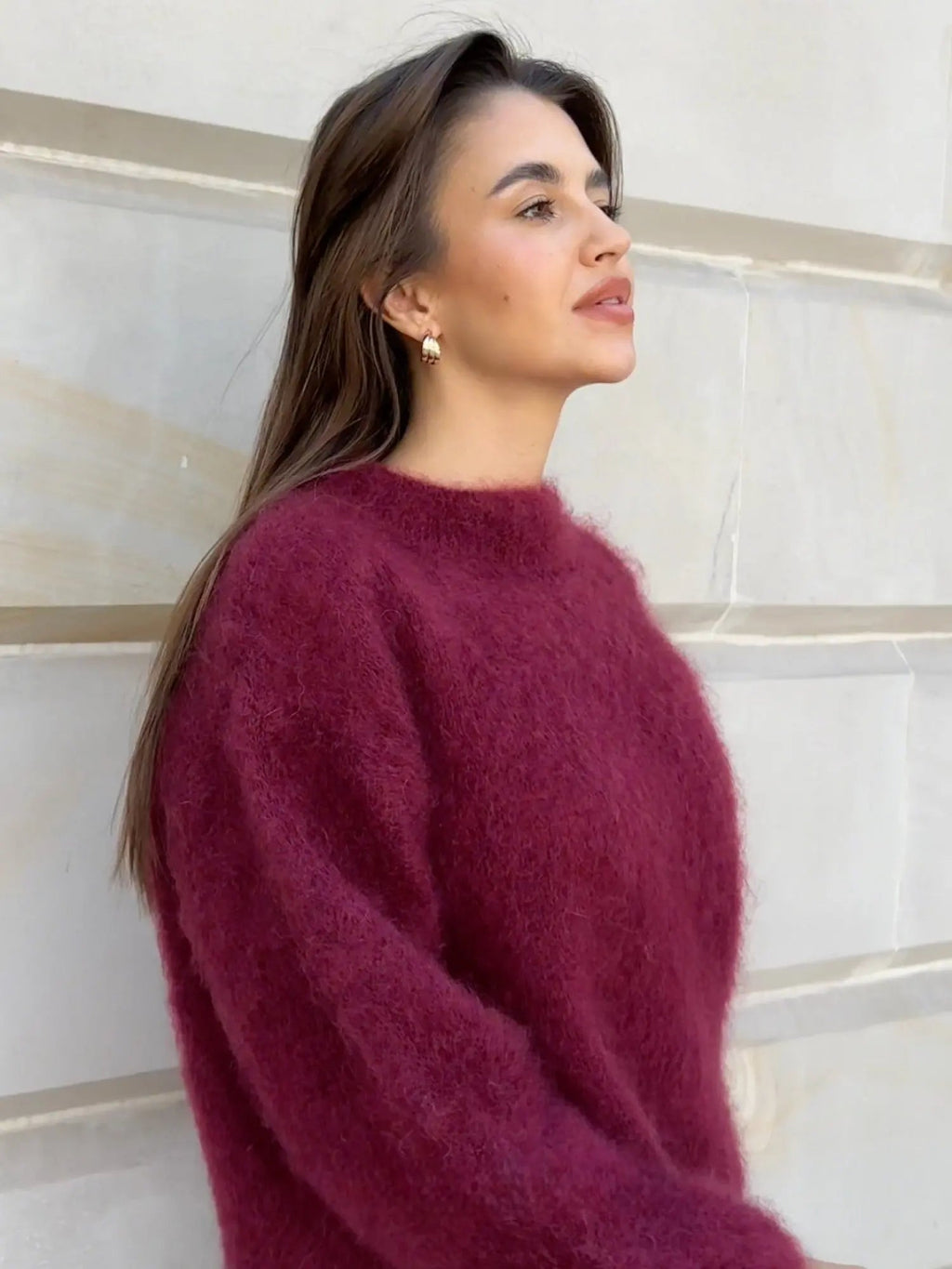 Rossella | Elegant Sweater & Wrap in Mohair for Women