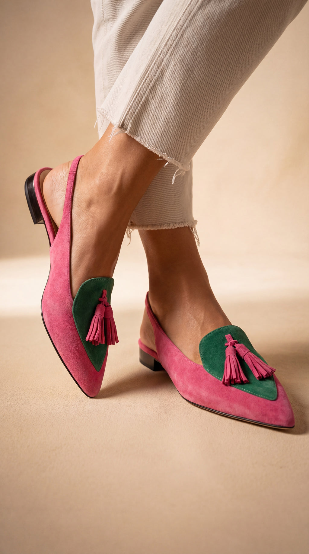 Riviera Slingback Flats | Artisan Elegance