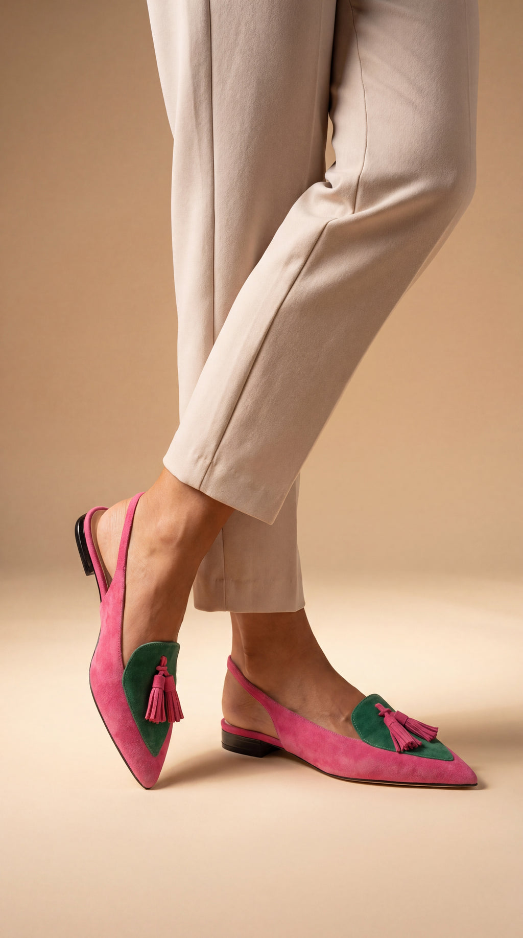 Riviera Slingback Flats | Artisan Elegance