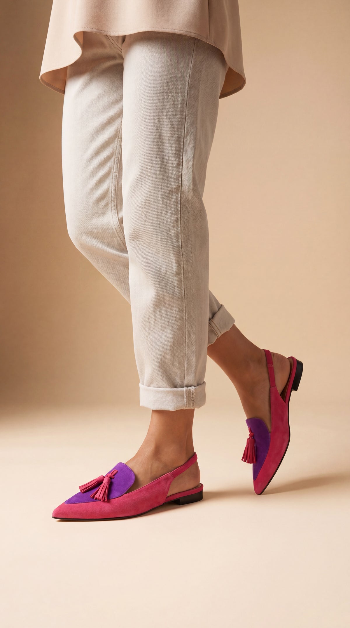 Riviera Slingback Flats | Artisan Elegance