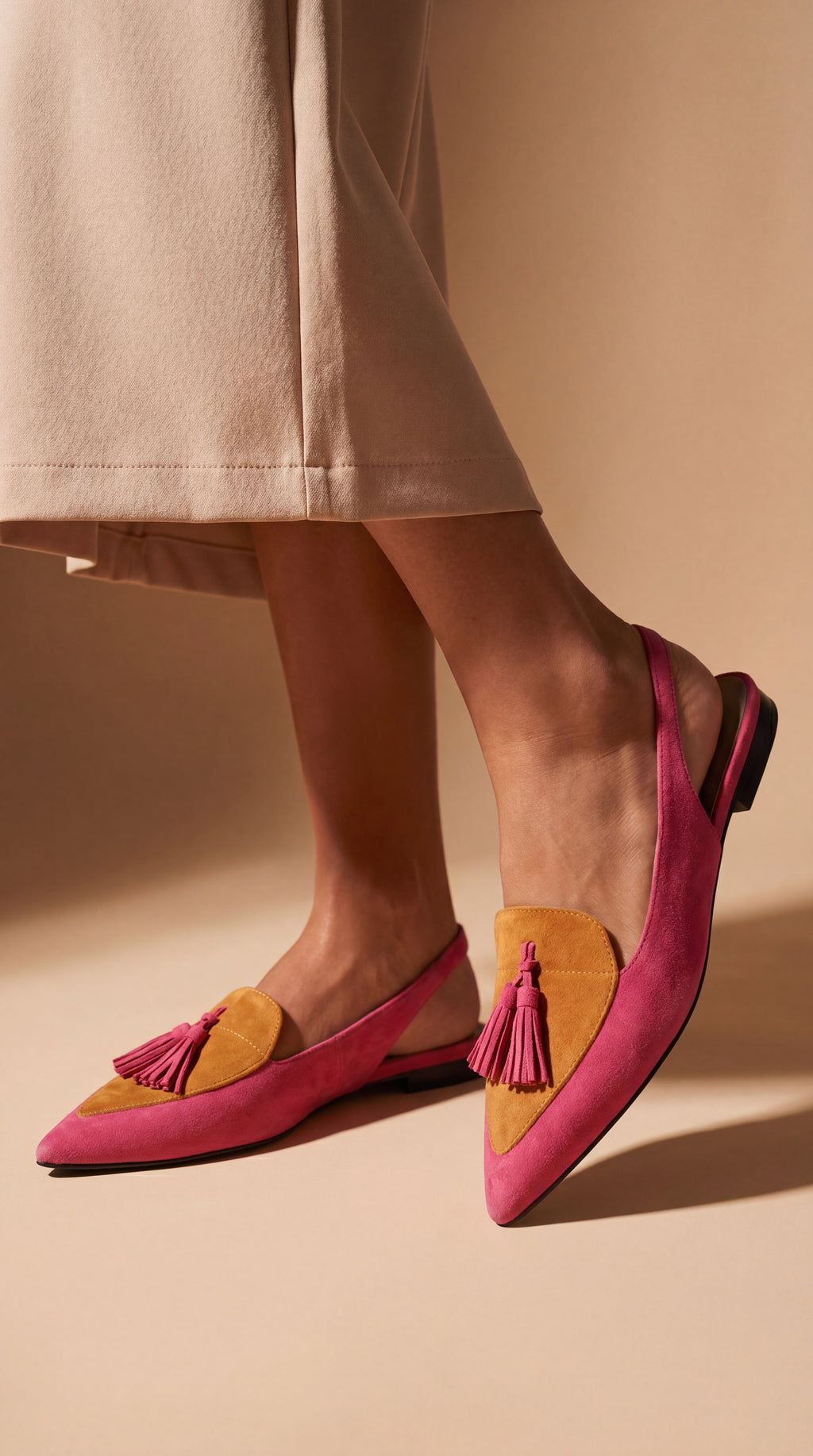 Riviera Slingback Flats | Artisan Elegance