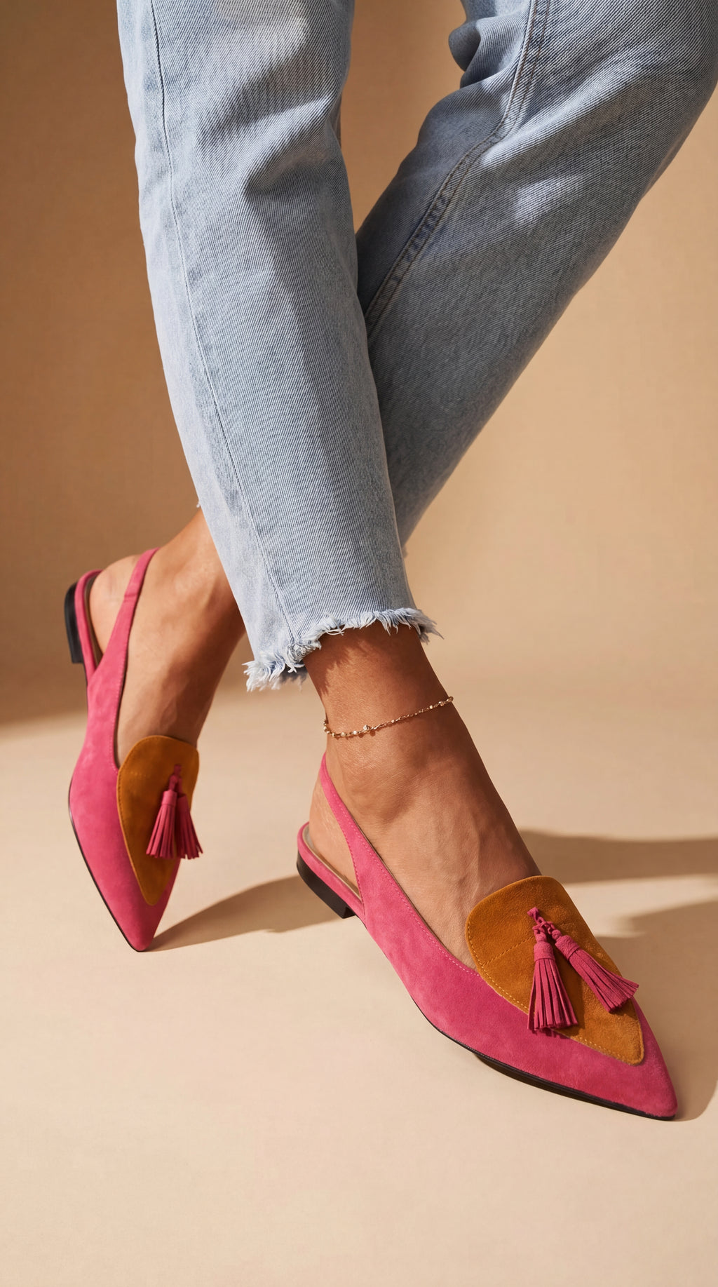 Riviera Slingback Flats | Artisan Elegance