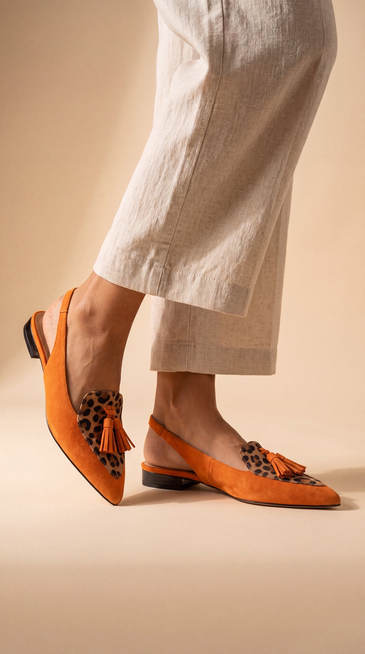 Riviera Slingback Flats | Artisan Elegance