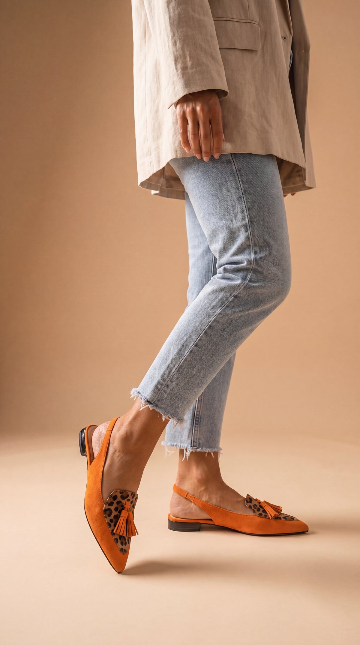 Riviera Slingback Flats | Artisan Elegance