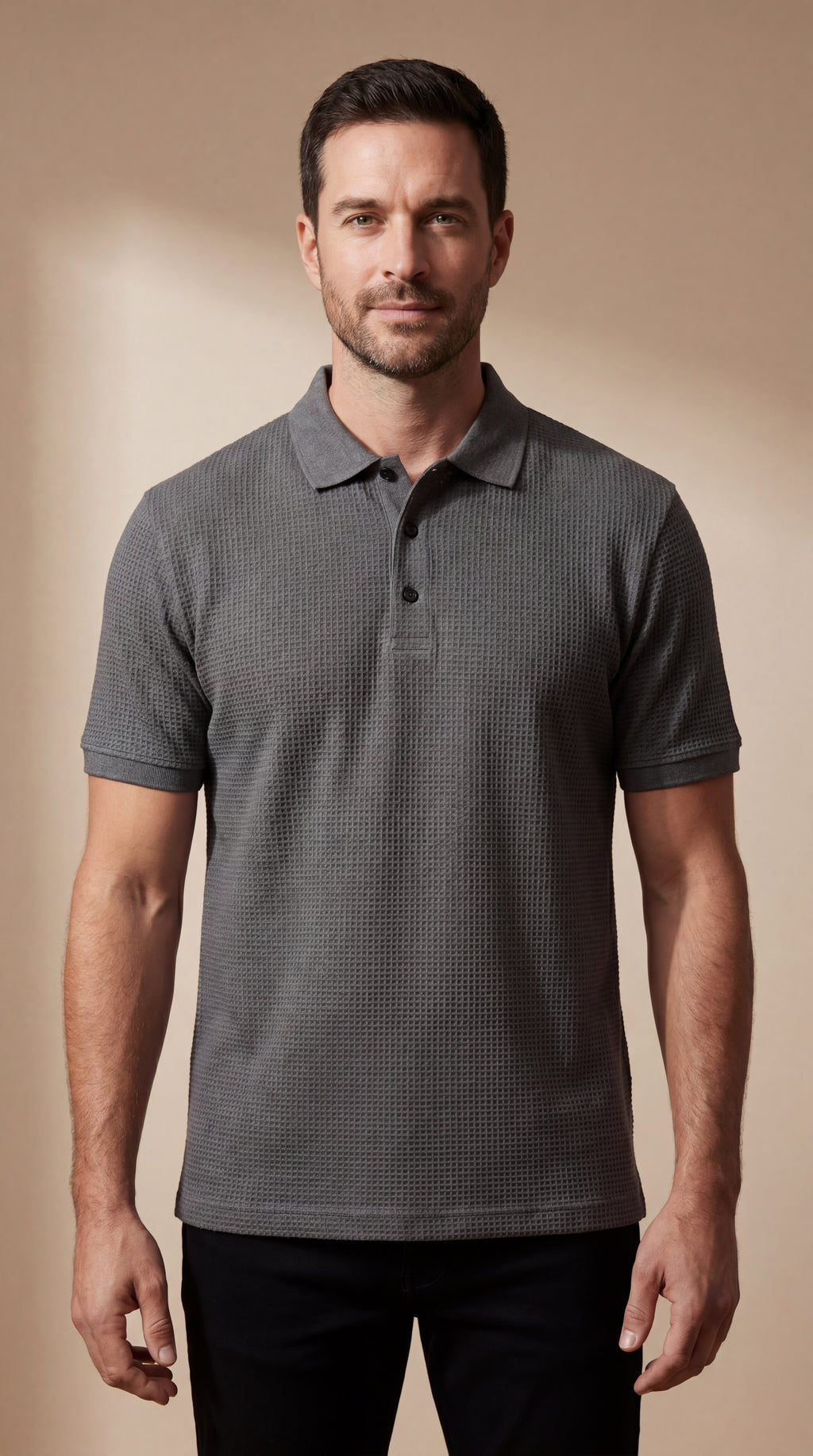 ComfortFit Polo in Grey