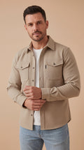 Sopracamicia Premium Men Essential™ — Style Minimalist & Versatile