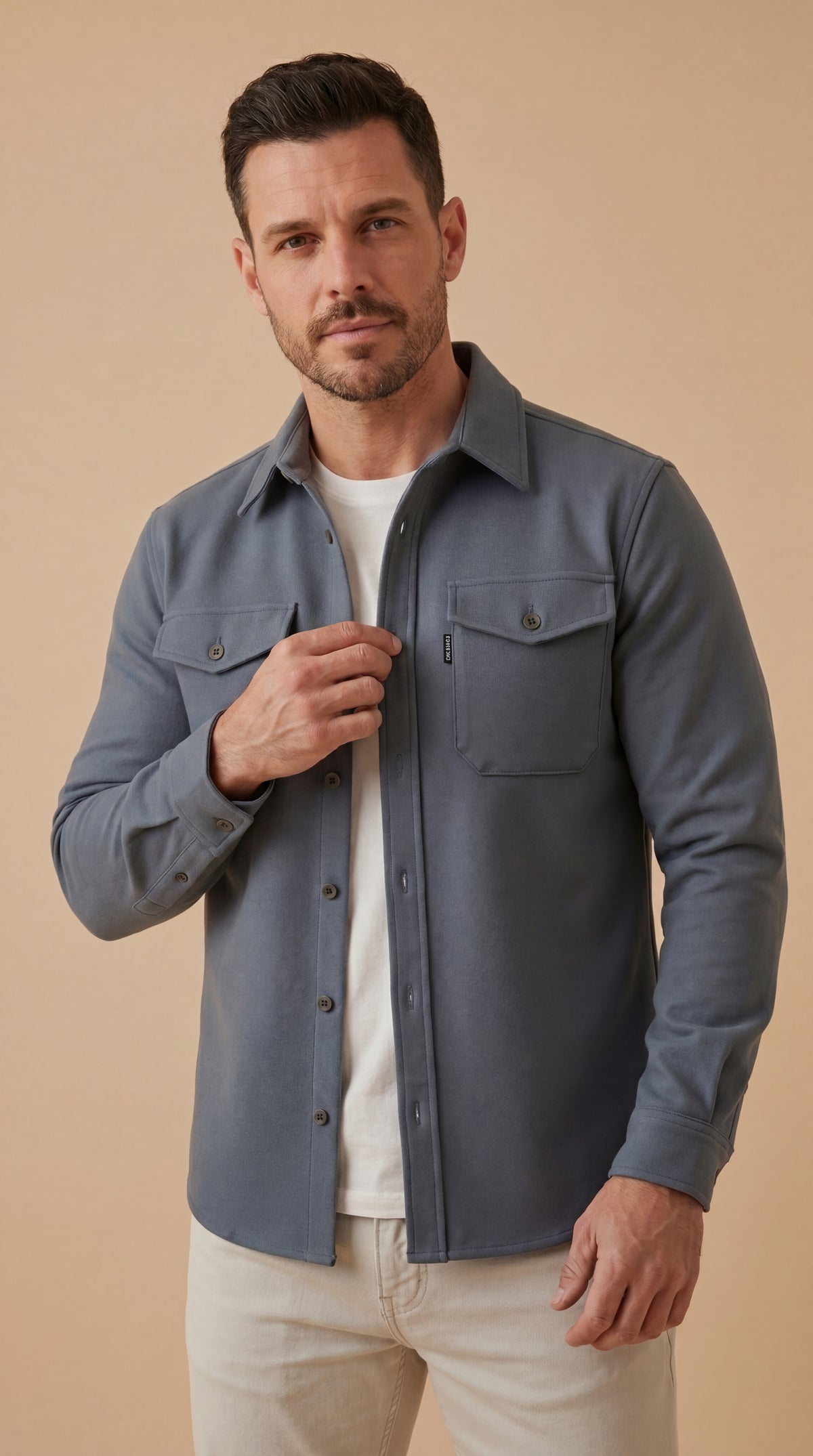 Sopracamicia Premium Men Essential™ — Style Minimalist & Versatile