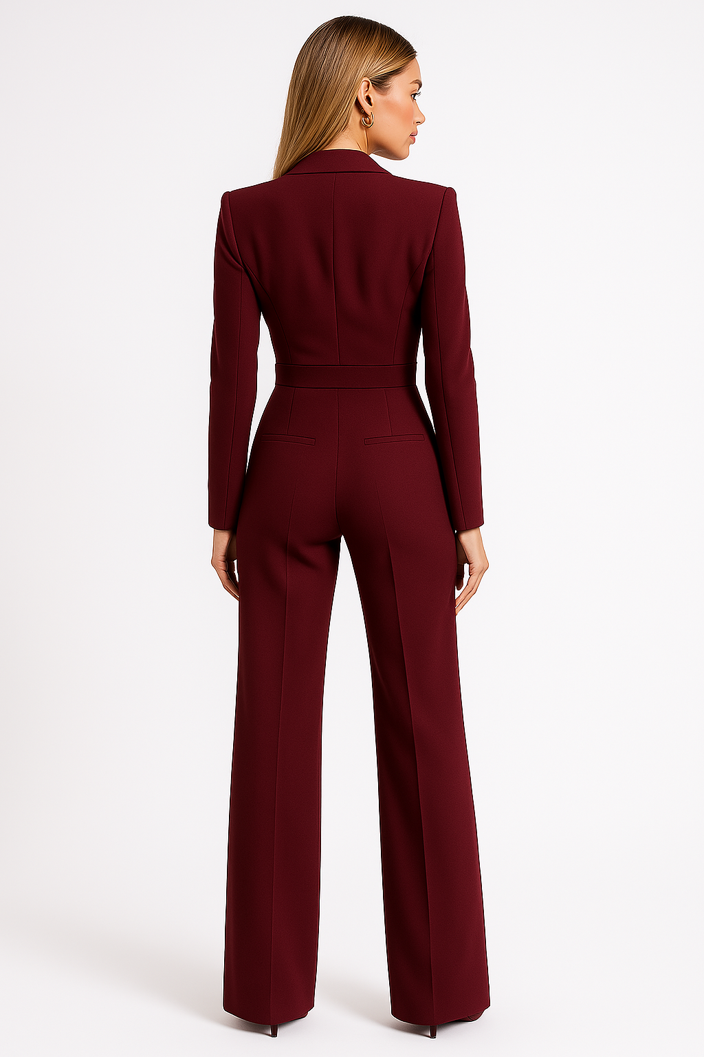 Antonia | Jumpsuit with V-Neck & Wide-Leg