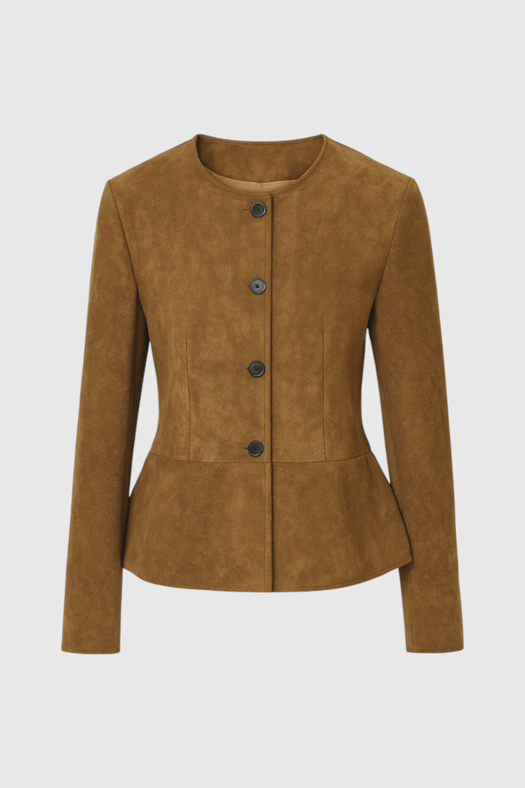 Pinuccia | Casual Vintage Chic Brown Jacket