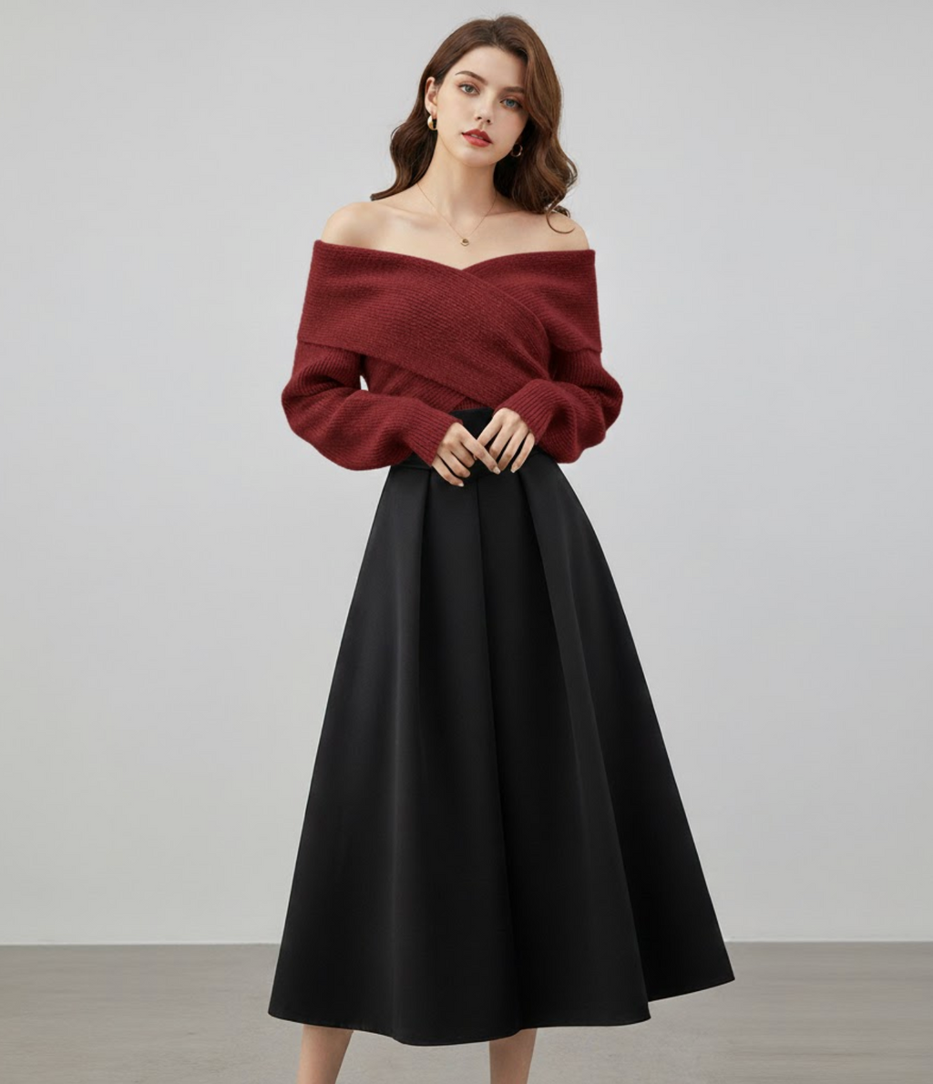 Odetta | Two-Piece Winter Casual Elegant Set for Women