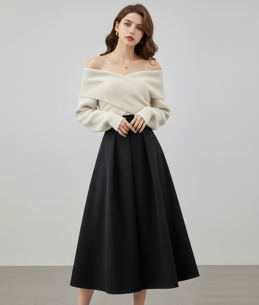 Odetta | Two-Piece Winter Casual Elegant Set for Women