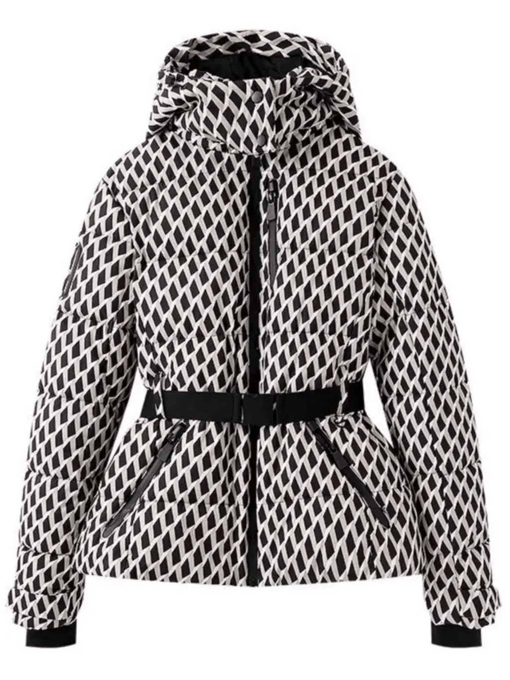 Uliva | Belted Waterproof Insulated Ski Puffer Coat