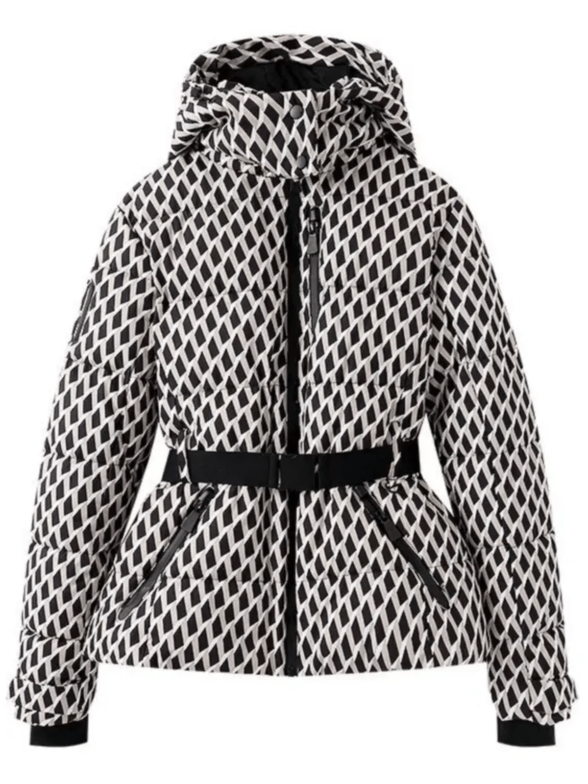 Uliva | Belted Waterproof Insulated Ski Puffer Coat