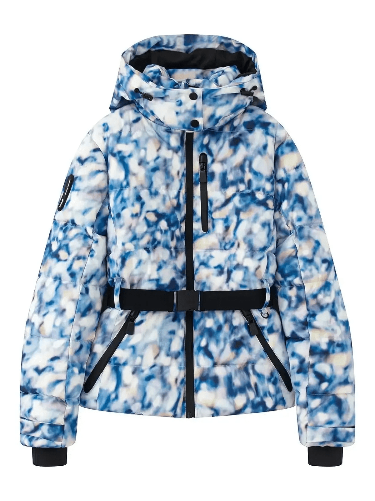 Uliva | Belted Waterproof Insulated Ski Puffer Coat