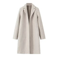 Romilda | Vintage-Inspired Trench Coat with Open-Knit Design