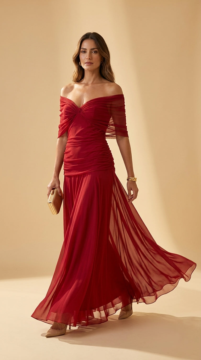 Selene Étoile™ | Elegance Flowy Dress