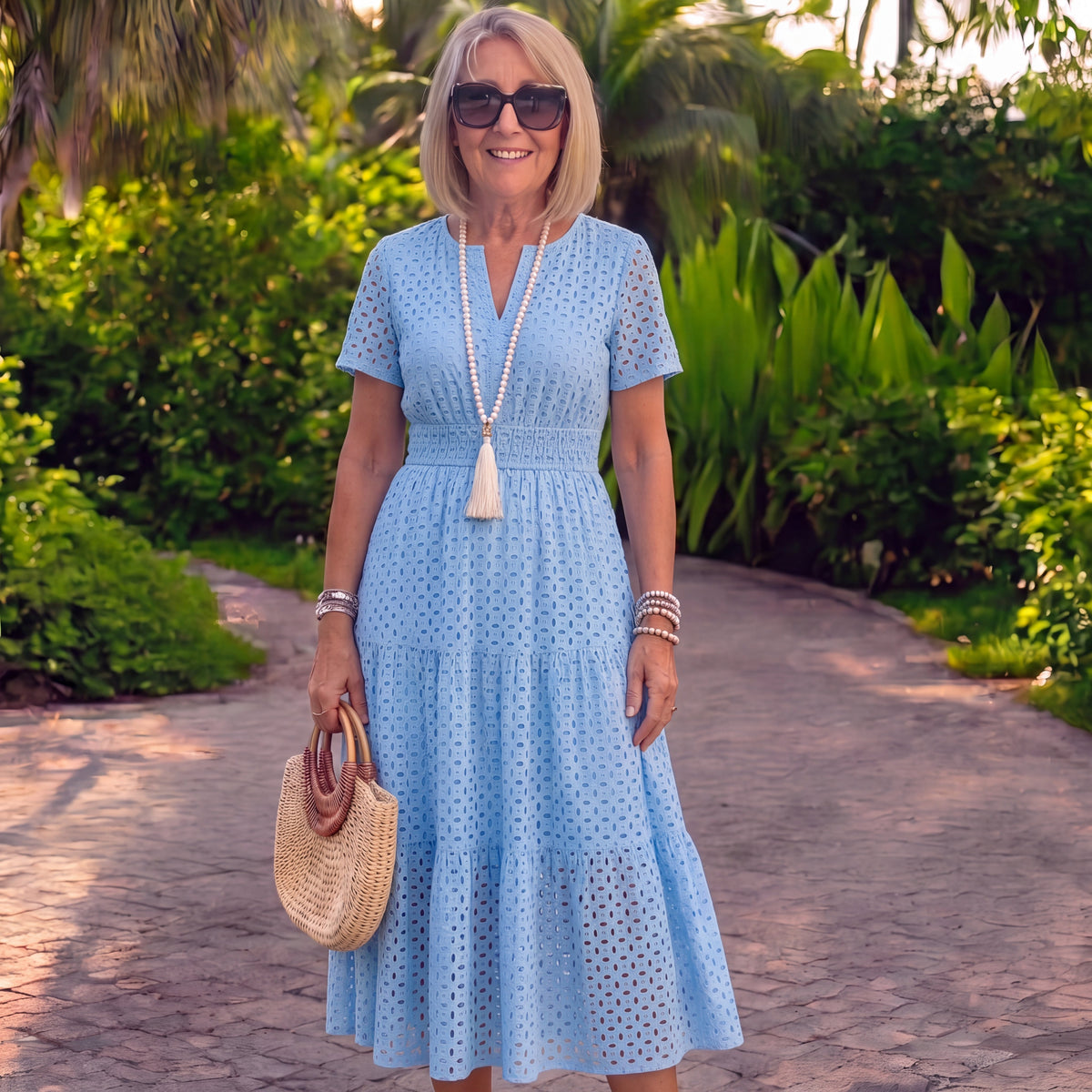 Arianna- Midi Elegant Dress for Ogni Occasione