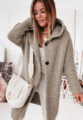 Filomena | Oversized Cardigan with Hood for Women