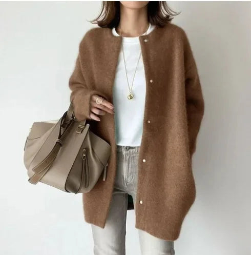 Delia | Cardigan Knit From Fit Soft Jacket