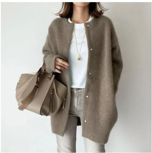 Delia | Cardigan Knit From Fit Soft Jacket