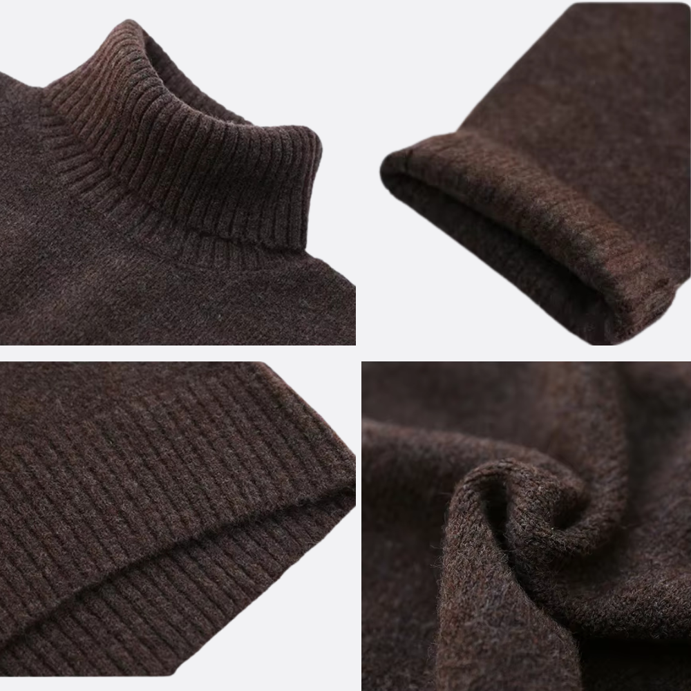 Diana | Warm oversized turtleneck sweater