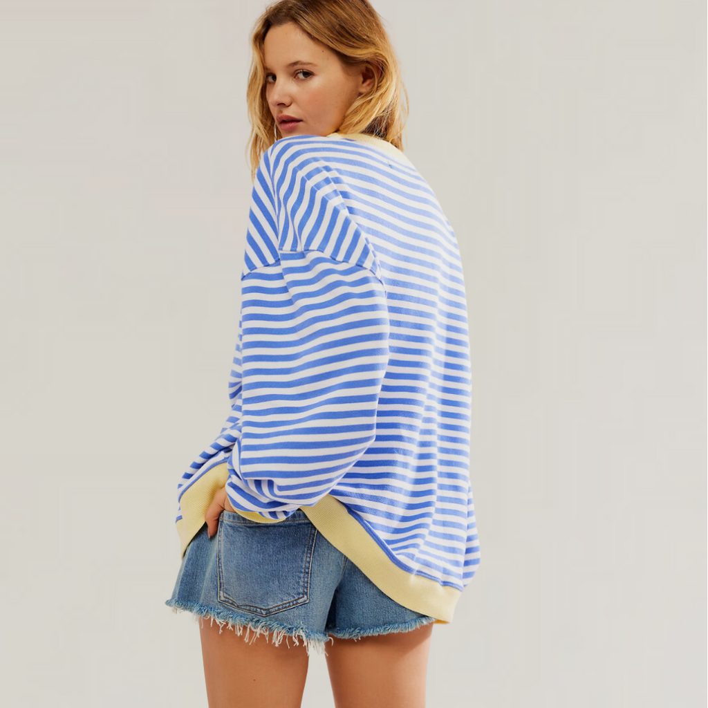 Anastasia | Oversized Striped Sweater