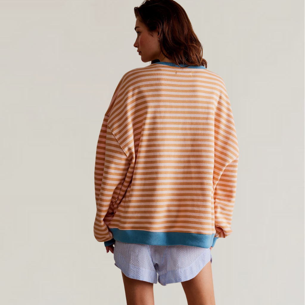 Anastasia | Oversized Striped Sweater