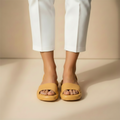 Lumina SoftStep Premium Sandal in Mustard Yellow