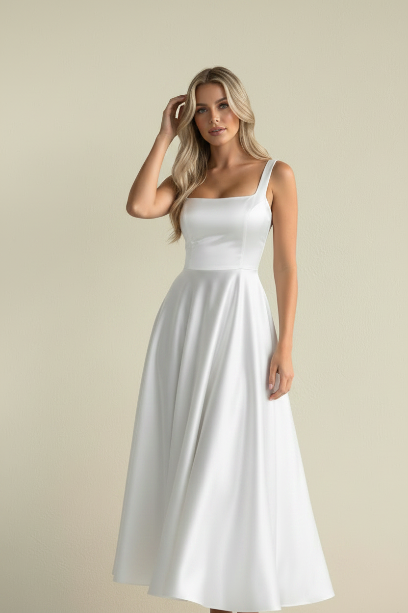 Vera – Midi Elegant Lumé Flow Dress