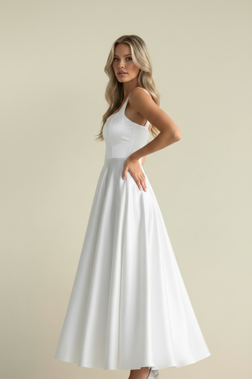 Vera – Midi Elegant Lumé Flow Dress