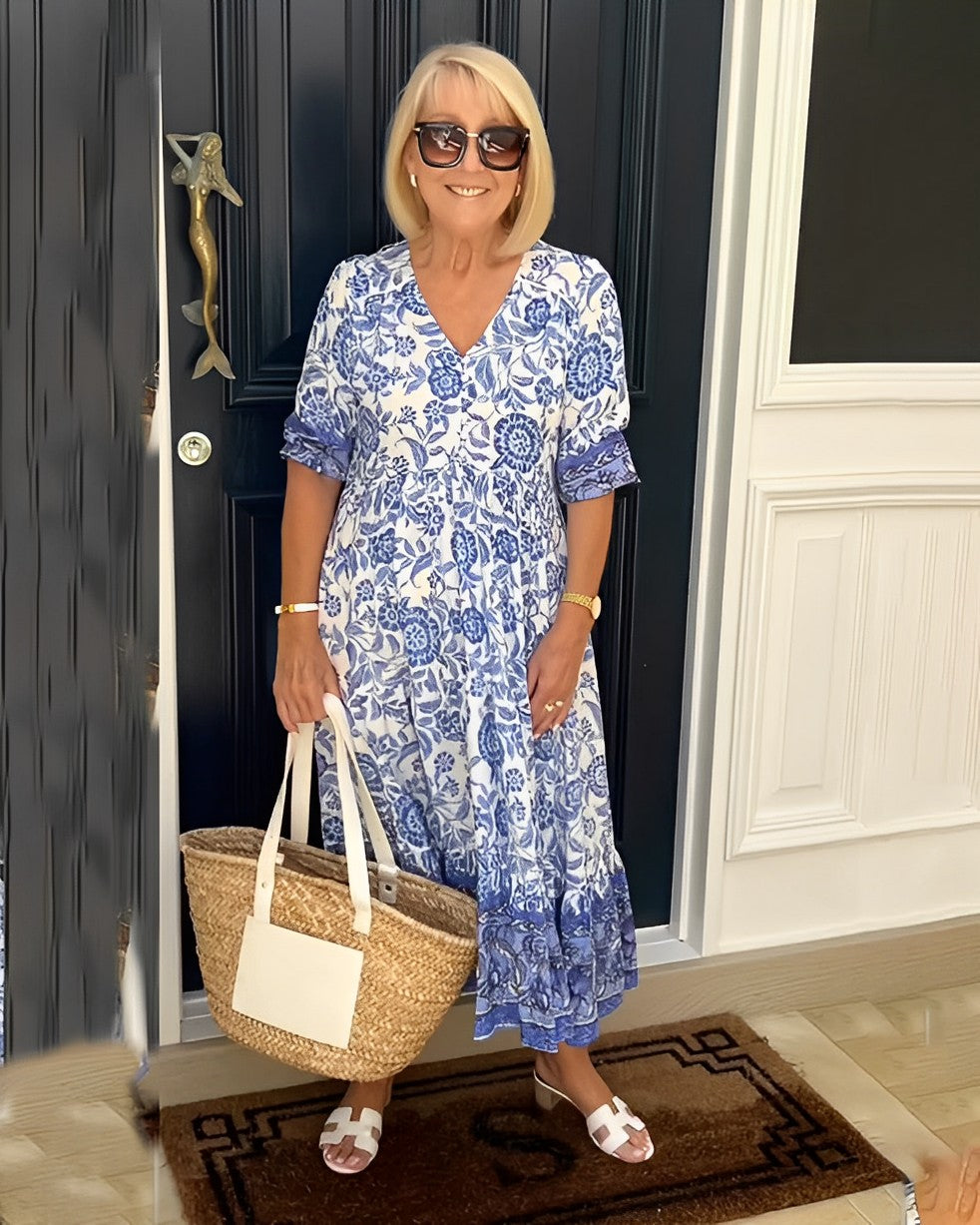 Madison — Lightweight, Airy Floral Print Dress