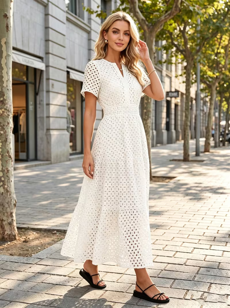 Arianna- Midi Elegant Dress for Ogni Occasione