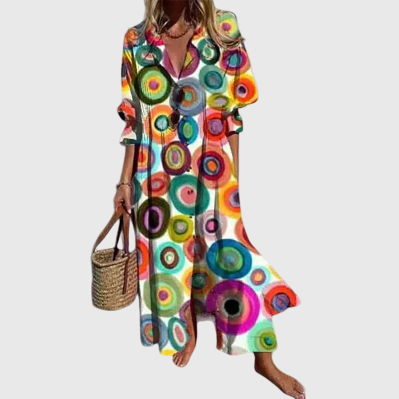 Zariah | Elegant Long in Style Boho Dress