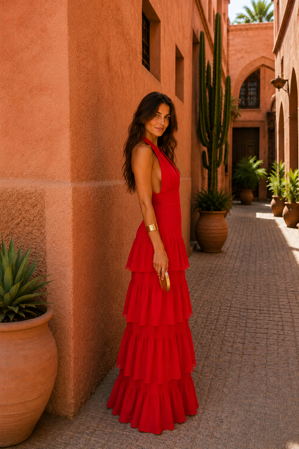 Manila in Red Dress